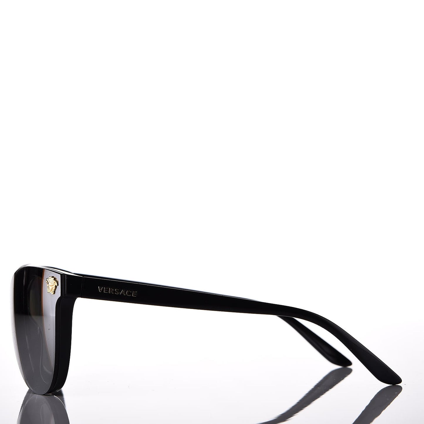 Mirrored Cat Eye Sunglasses 4266 Black