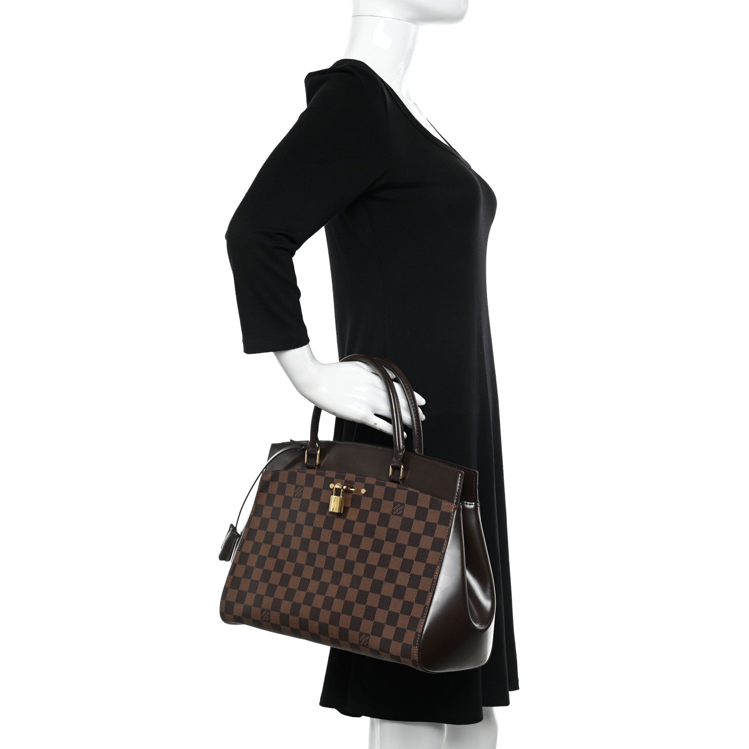 Louis Vuitton Damier Ebene Rivoli MM 2 of 12