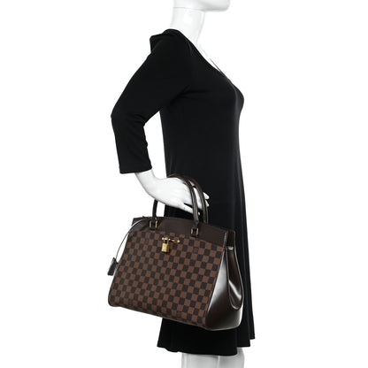 Louis Vuitton Damier Ebene Rivoli MM 2 of 12