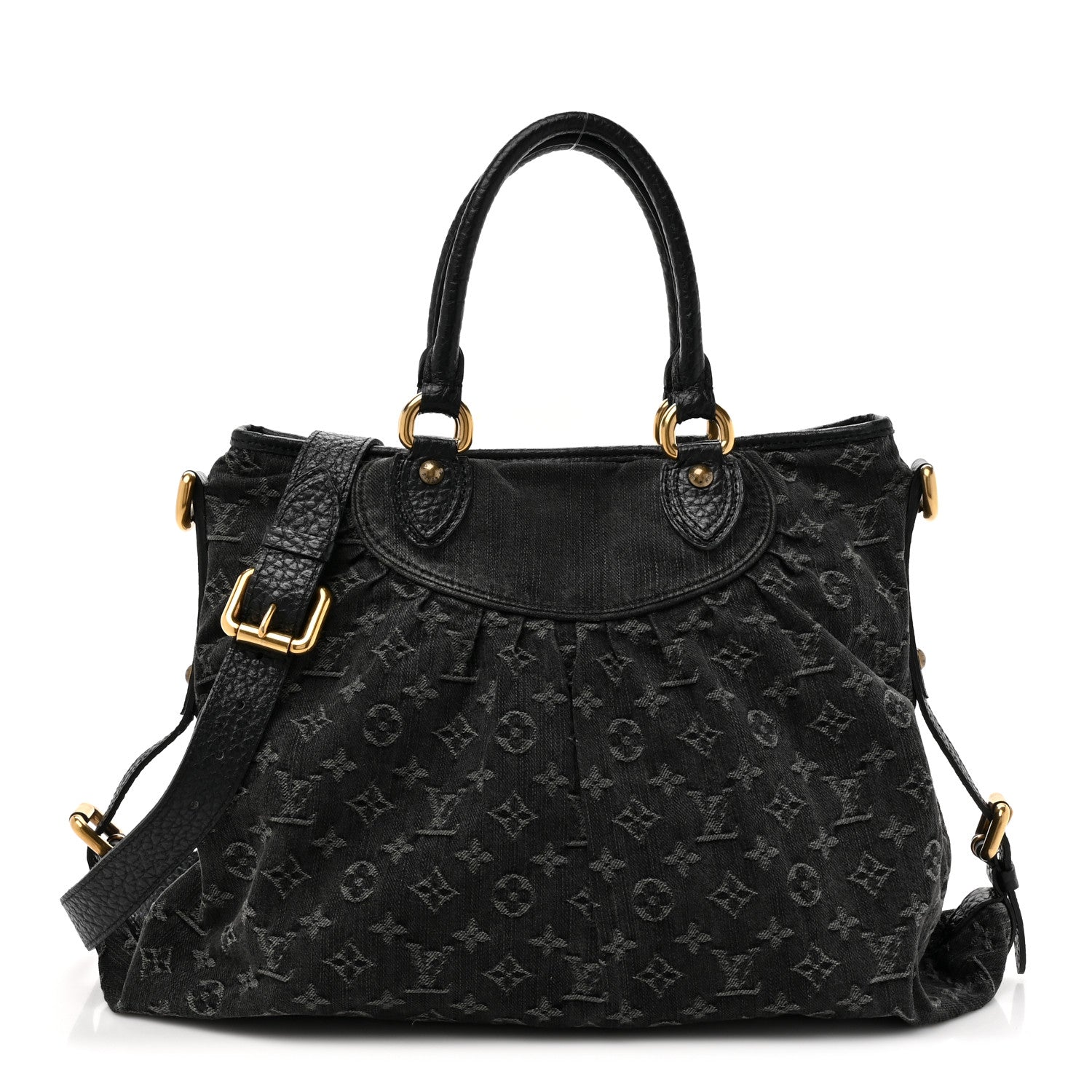 Louis Vuitton Denim Neo Cabby GM Black 1 of 9