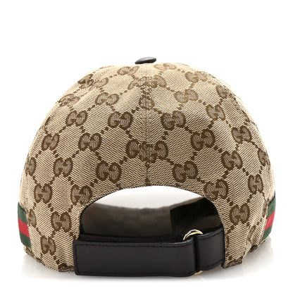 Gucci Monogram Web Baseball Hat M Beige Cocoa 6 of 8