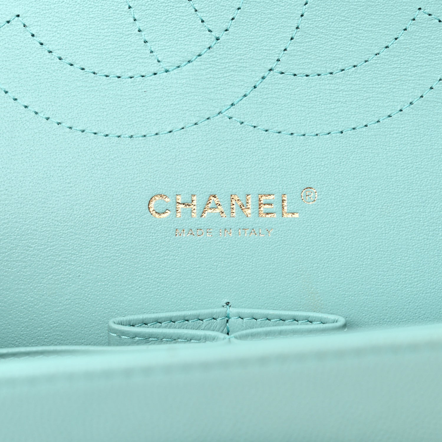 Chanel Caviar Quilted Jumbo Double Flap Light Blue 6 of 13