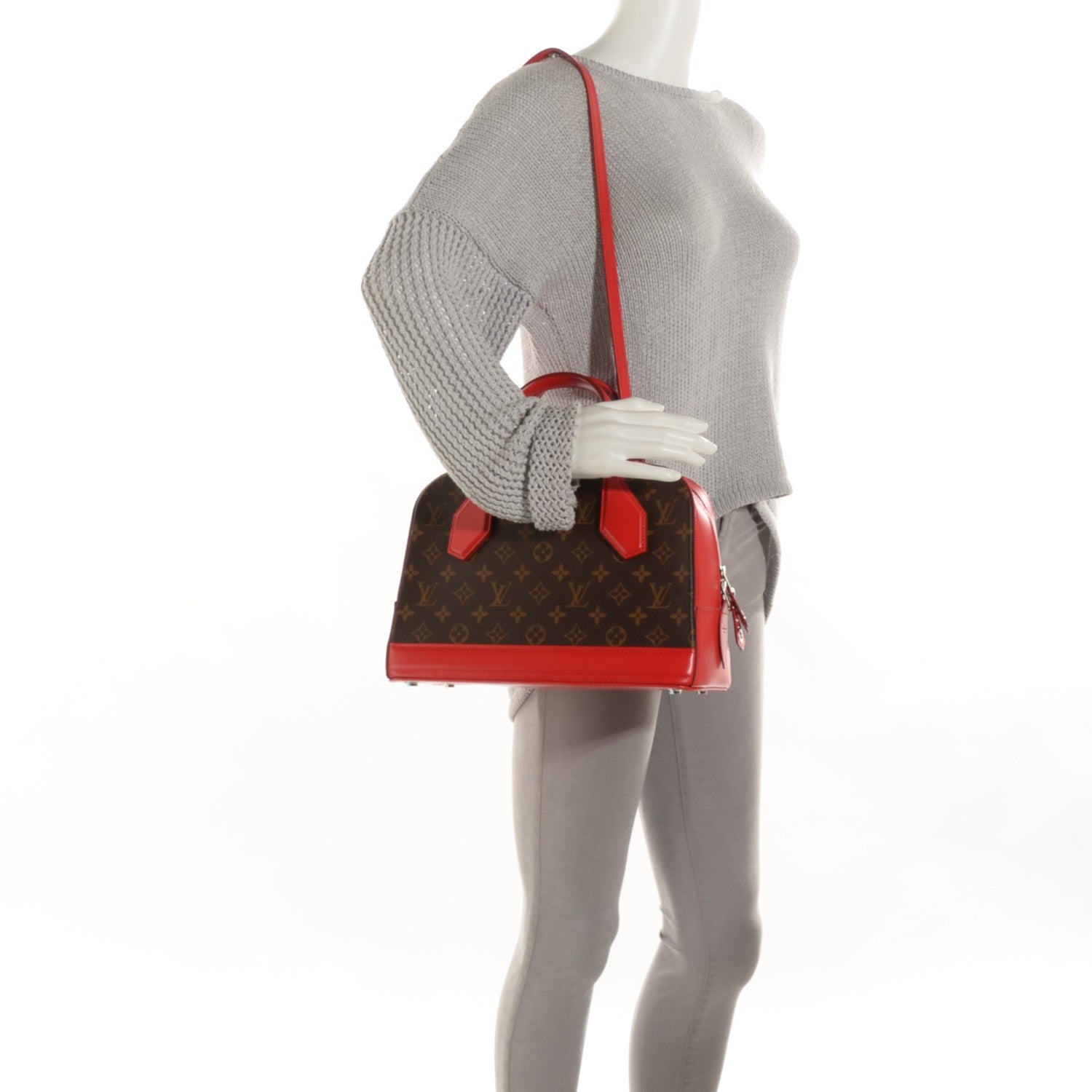 Louis Vuitton Monogram Dora PM Coquelicot 2 of 8