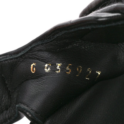 Chanel Lambskin Velcro Dad Sandals 36 Black 8 of 9