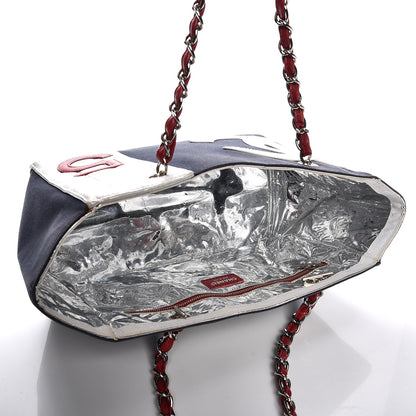 Chanel Canvas Foil Quilted N°5 Shopping Tote 5 of 15