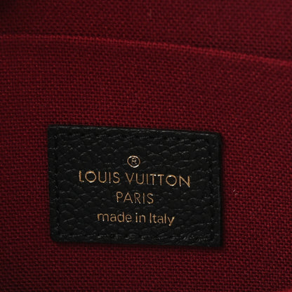 Louis Vuitton Empreinte Monogram Giant Felicie Pochette Black Beige 8 of 12