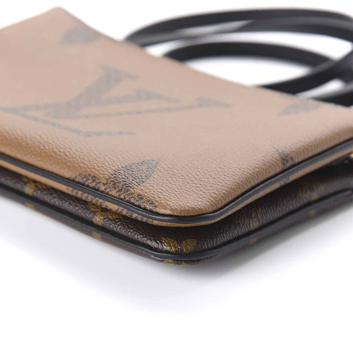 Reverse Monogram Giant Double Zip Pochette