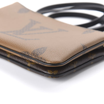 Louis Vuitton Reverse Monogram Giant Double Zip Pochette 7 of 10