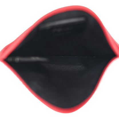 Fendi Vitello Century Face No Words Card Holder Fragola 5 of 10