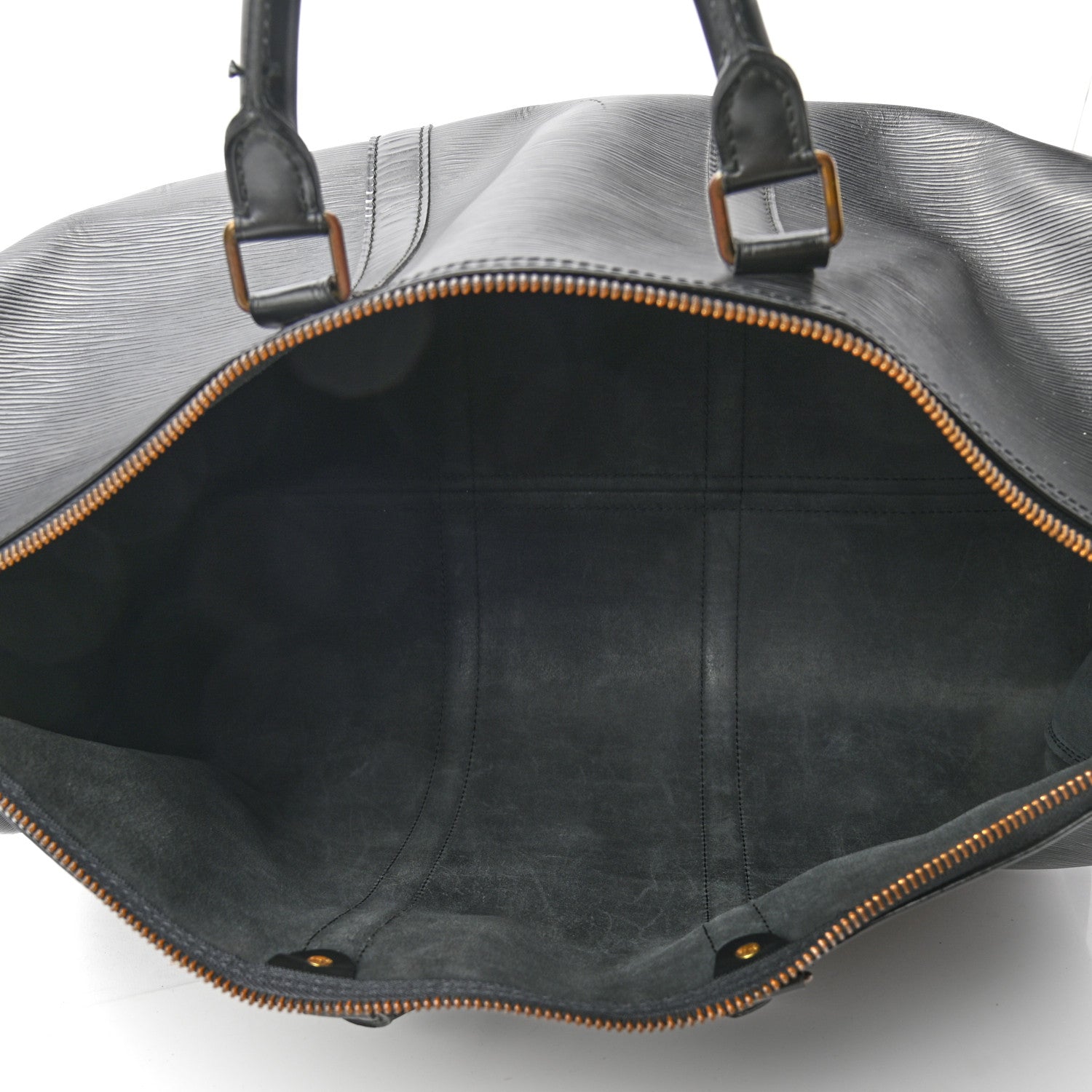 Louis Vuitton Epi Keepall 50 Black 4 of 13