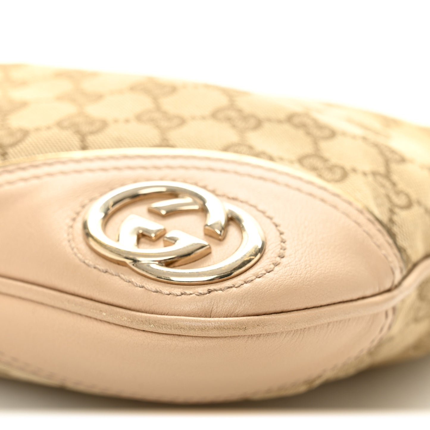 Monogram Medium New Britt Hobo Beige