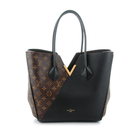 Louis Vuitton Calfskin Monogram Kimono Tote Black 1 of 8