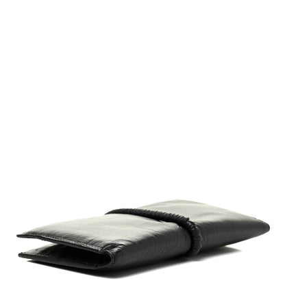 Bottega Veneta Calfskin Padded Bi Fold Clutch Black 4 of 14