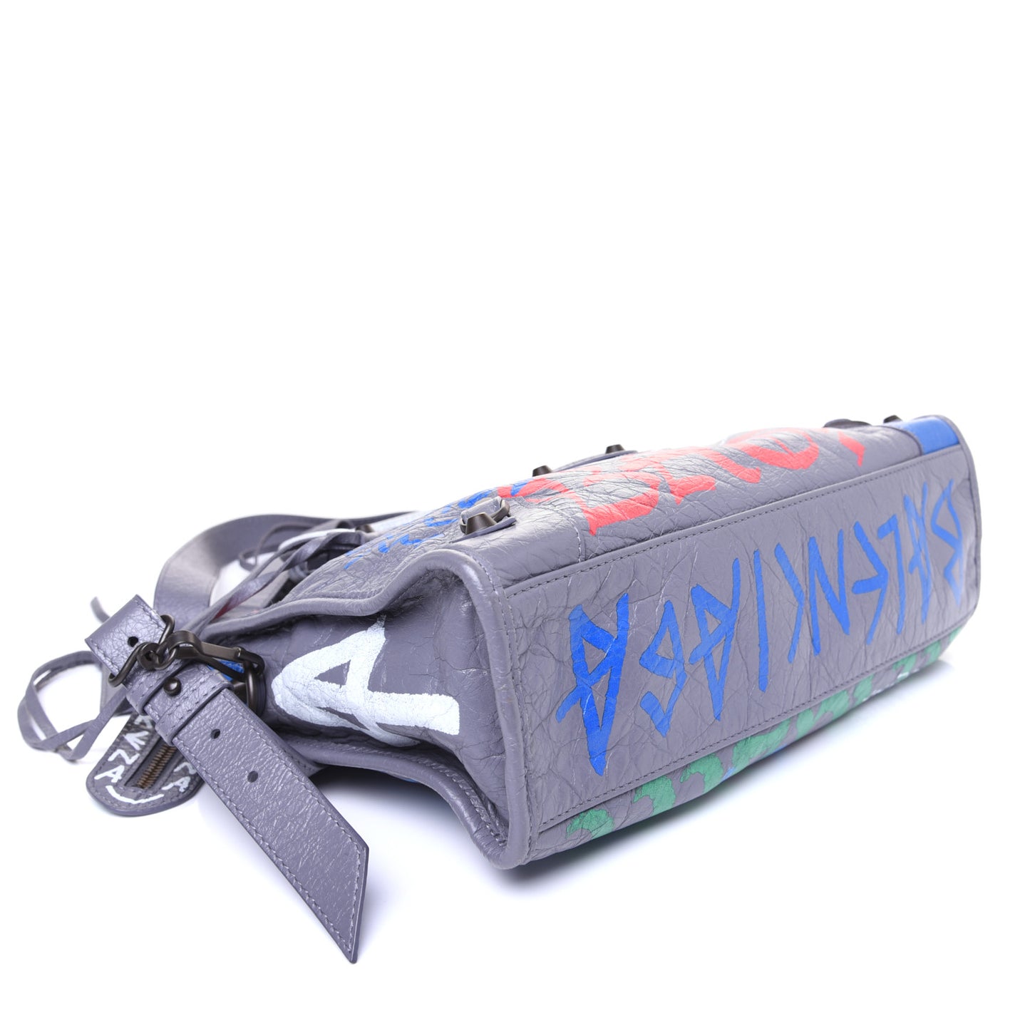 Agneau Graffiti All Over Classic Hardware S City Grey