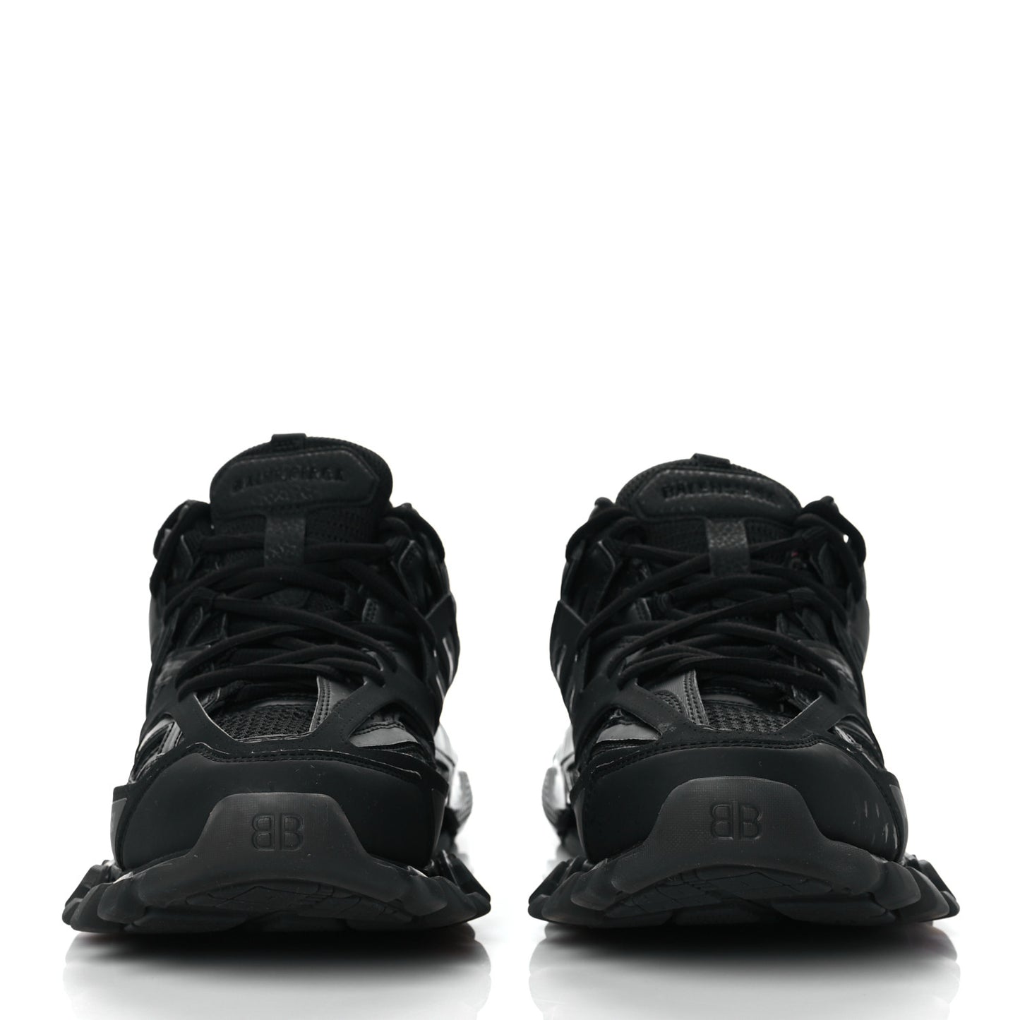 Mesh Nylon Mens Track Sneakers 42 Black