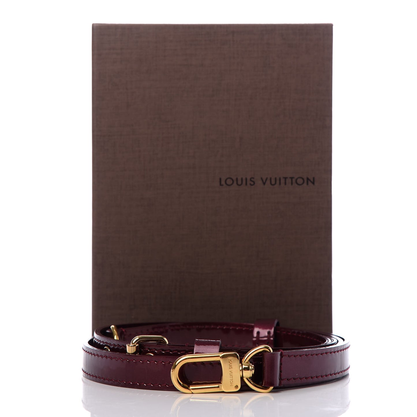 Patent 16mm Adjustable Shoulder Strap Rouge Fauviste