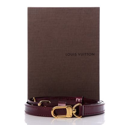 Louis Vuitton Patent 16mm Adjustable Shoulder Strap Rouge Fauviste 5 of 5