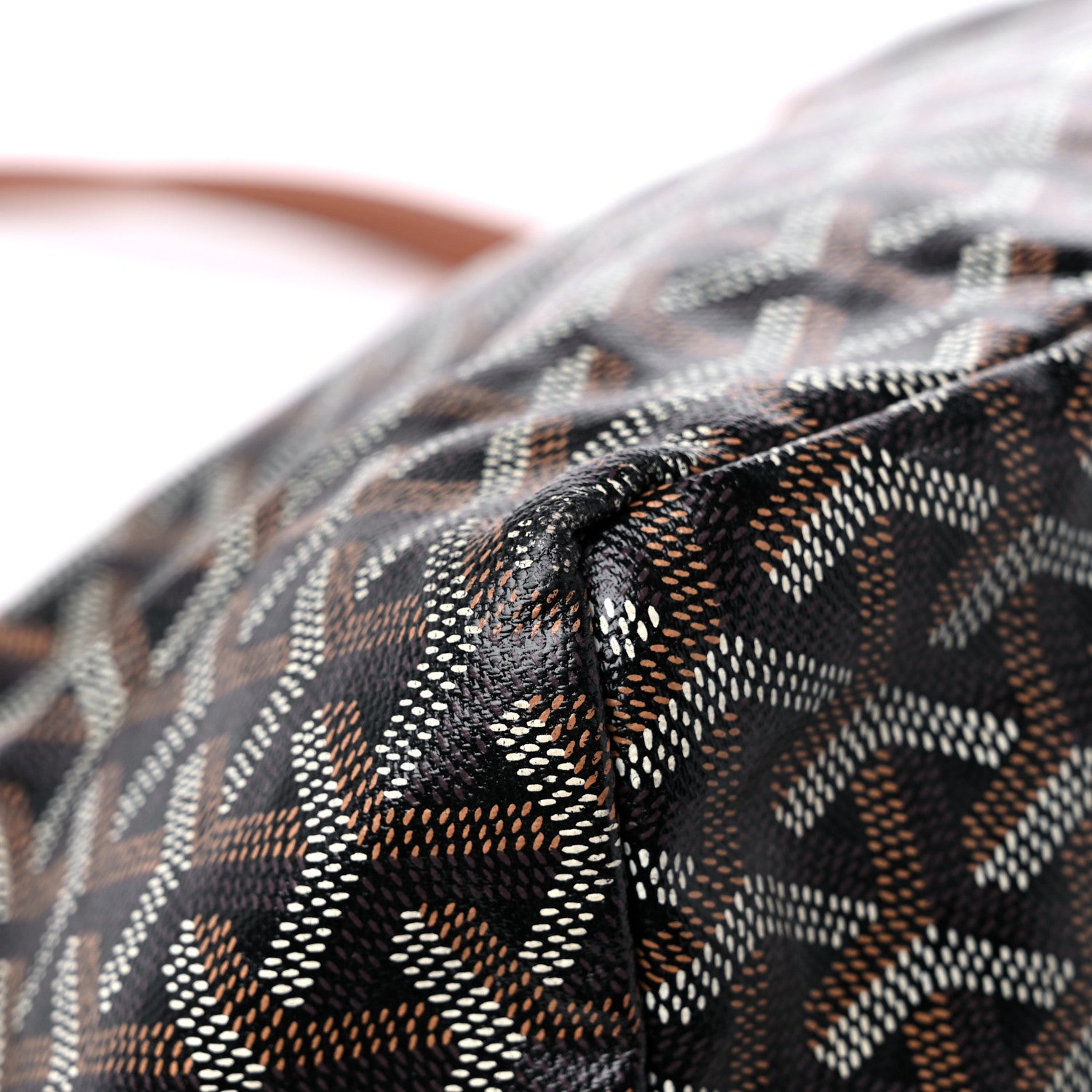 Goyard Goyardine Saint Louis GM Black Gold 10 of 14