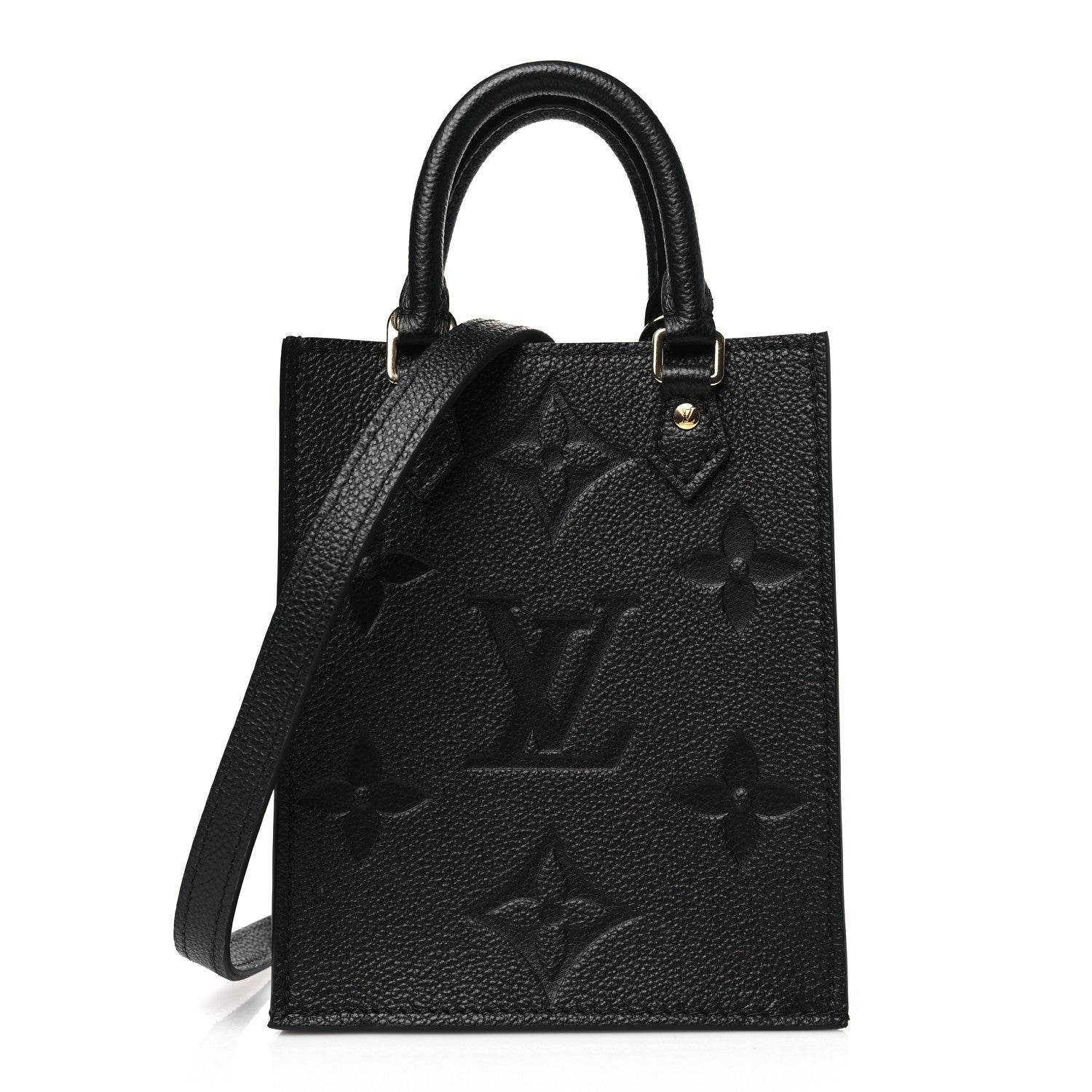 Louis Vuitton Empreinte Monogram Giant Petit Sac Plat Black 1 of 11
