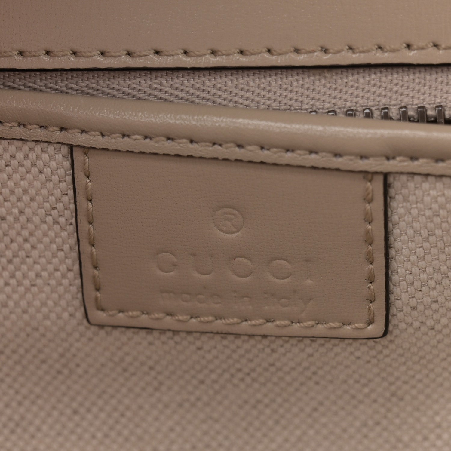Gucci Boarded Dyana Lux Calfskin Web Small Bamboo 1947 Top Handle Bag Oatmeal 6 of 11
