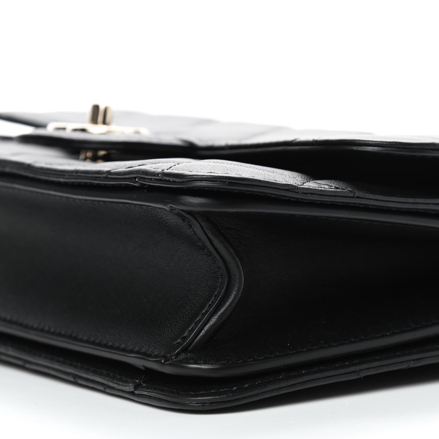Chanel Calfskin Quilted Coco Lady Flap Black 8 of 8