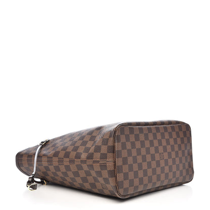 Louis Vuitton Damier Ebene Neo Neverfull MM Rose Ballerine 5 of 12