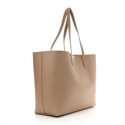 Saint Laurent Calfskin Large Shopping Tote Dark Toffee 4 of 10