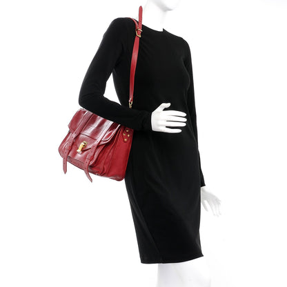 Proenza Schouler Lambskin Medium PS1 Satchel Chianti 2 of 7