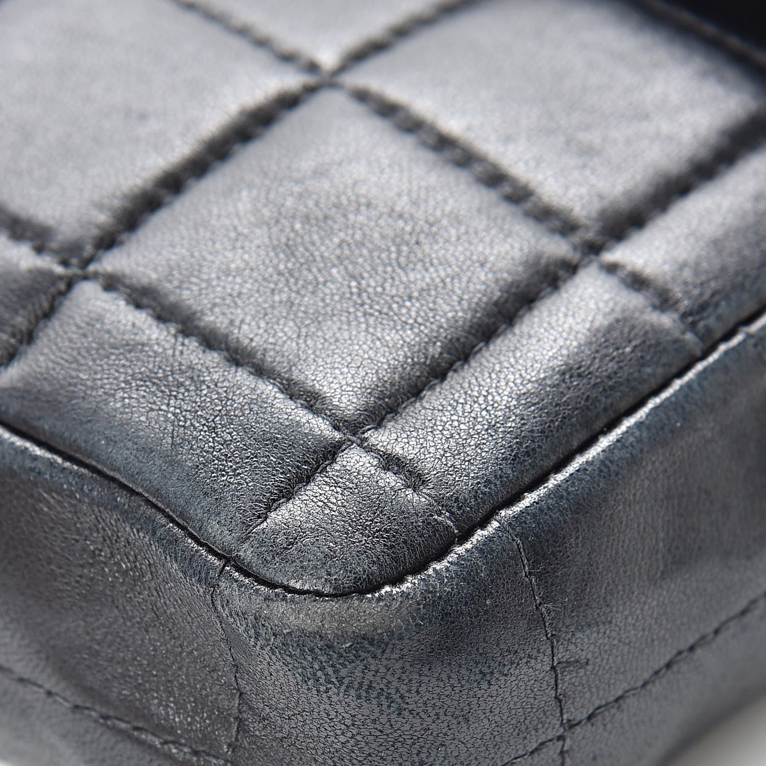 Chanel Lambskin East West Chocolate Bar Flap Black 11 of 17