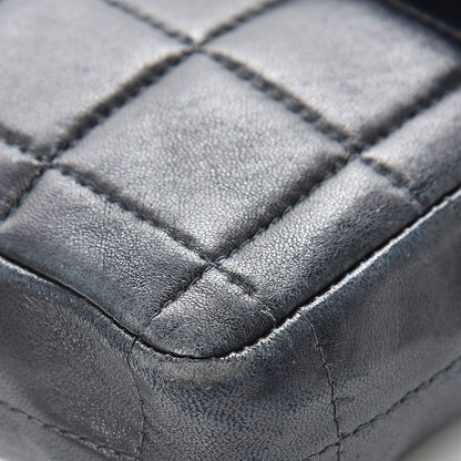 Chanel Lambskin East West Chocolate Bar Flap Black 11 of 17