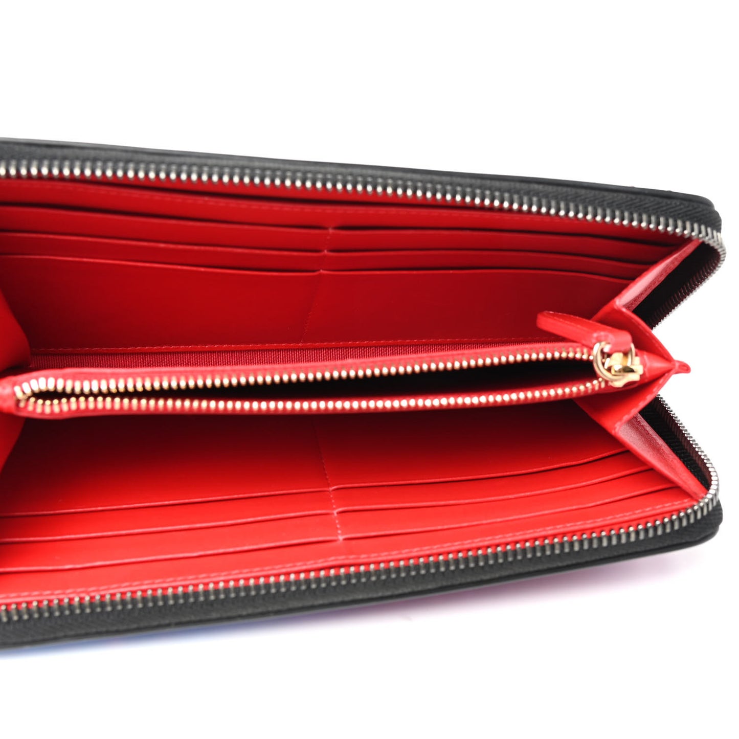 Patent Scarabe Spikes Panettone Zip Around Wallet Rose Digitale
