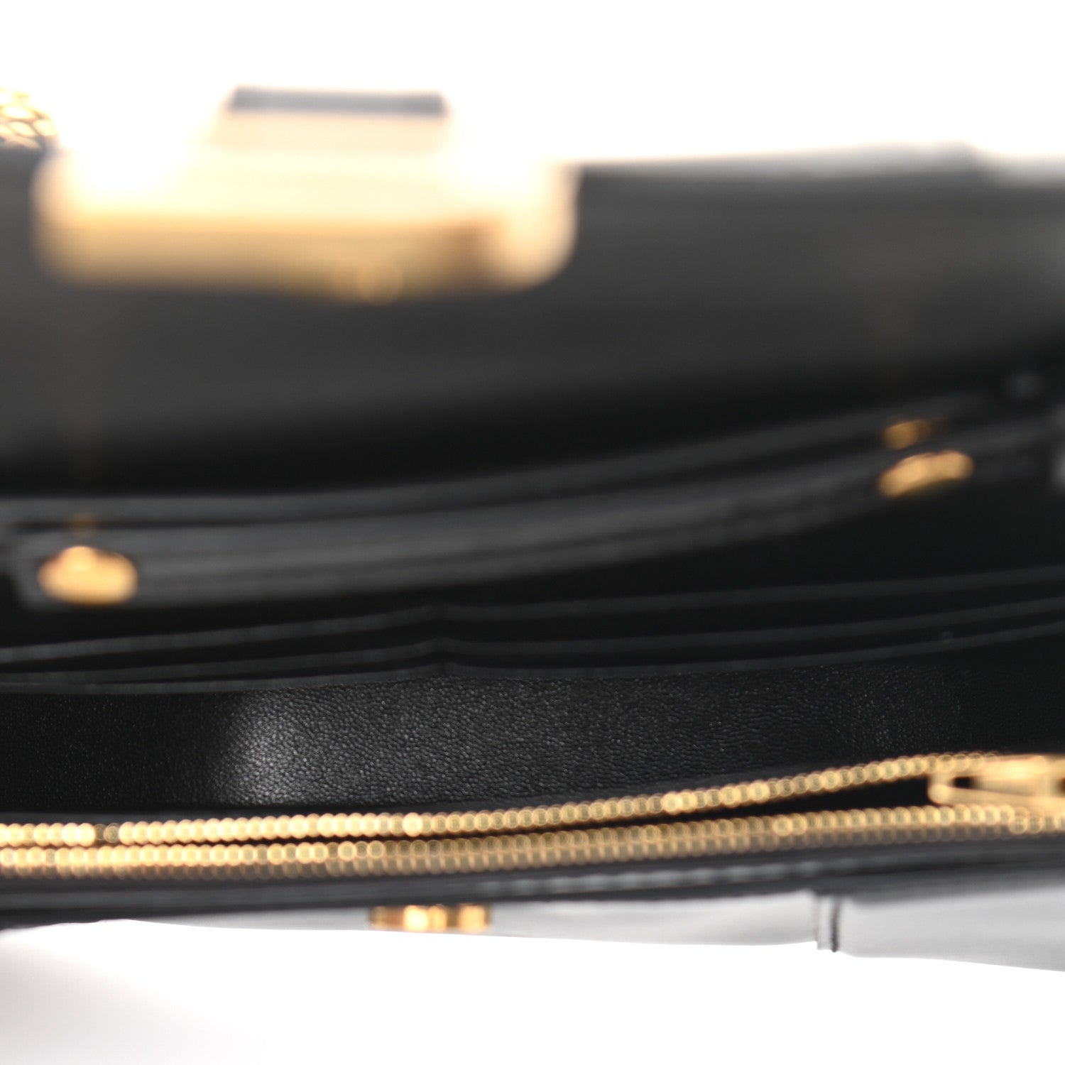 Balenciaga Shiny Box Calfskin Hourglass Chain Bag Black 5 of 9