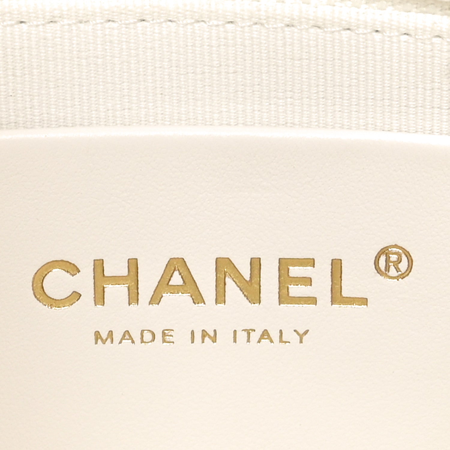 Chanel Shiny Crumpled Lambskin Quilted Chain Around Hobo White 6 of 10