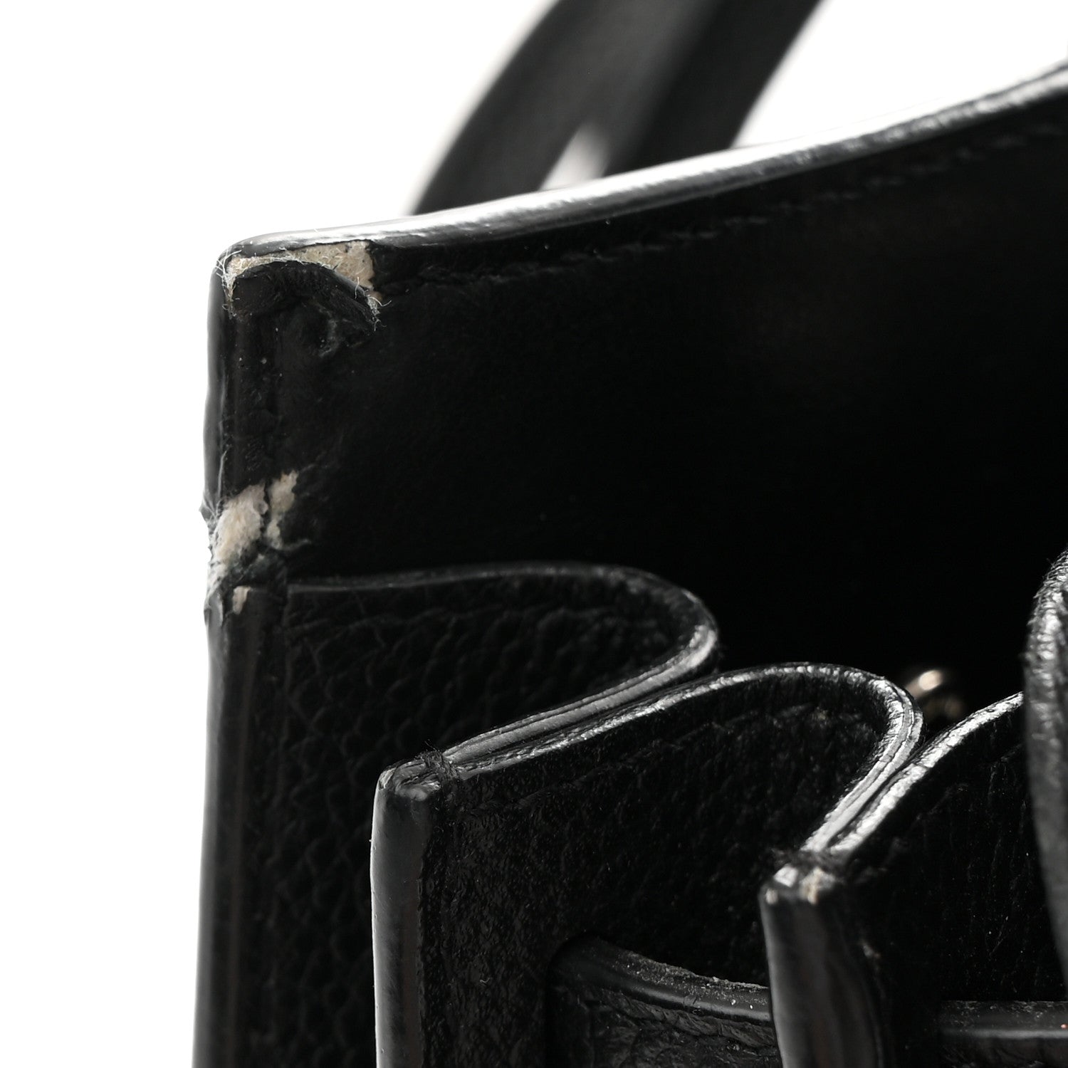 Saint Laurent Grained Calfskin Baby Sac De Jour Black 12 of 12