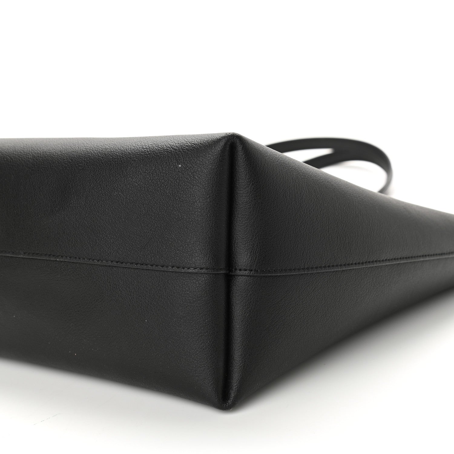 Saint Laurent Calfskin Large Shopping Tote Black 11 of 12