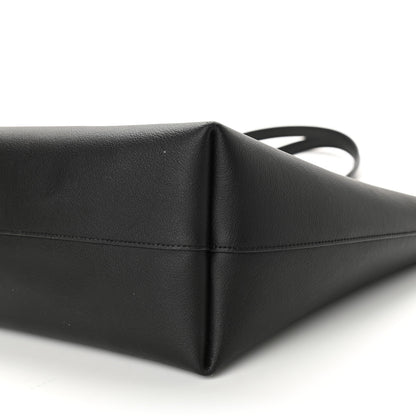 Saint Laurent Calfskin Large Shopping Tote Black 11 of 12