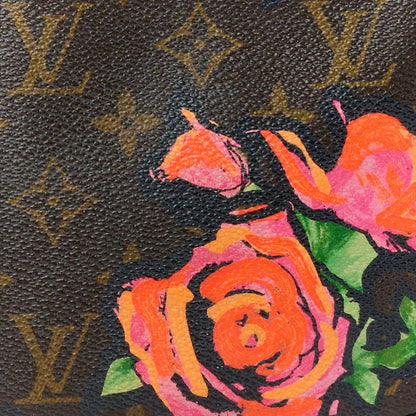 Louis Vuitton Monogram Roses Pochette Accessories 9 of 12