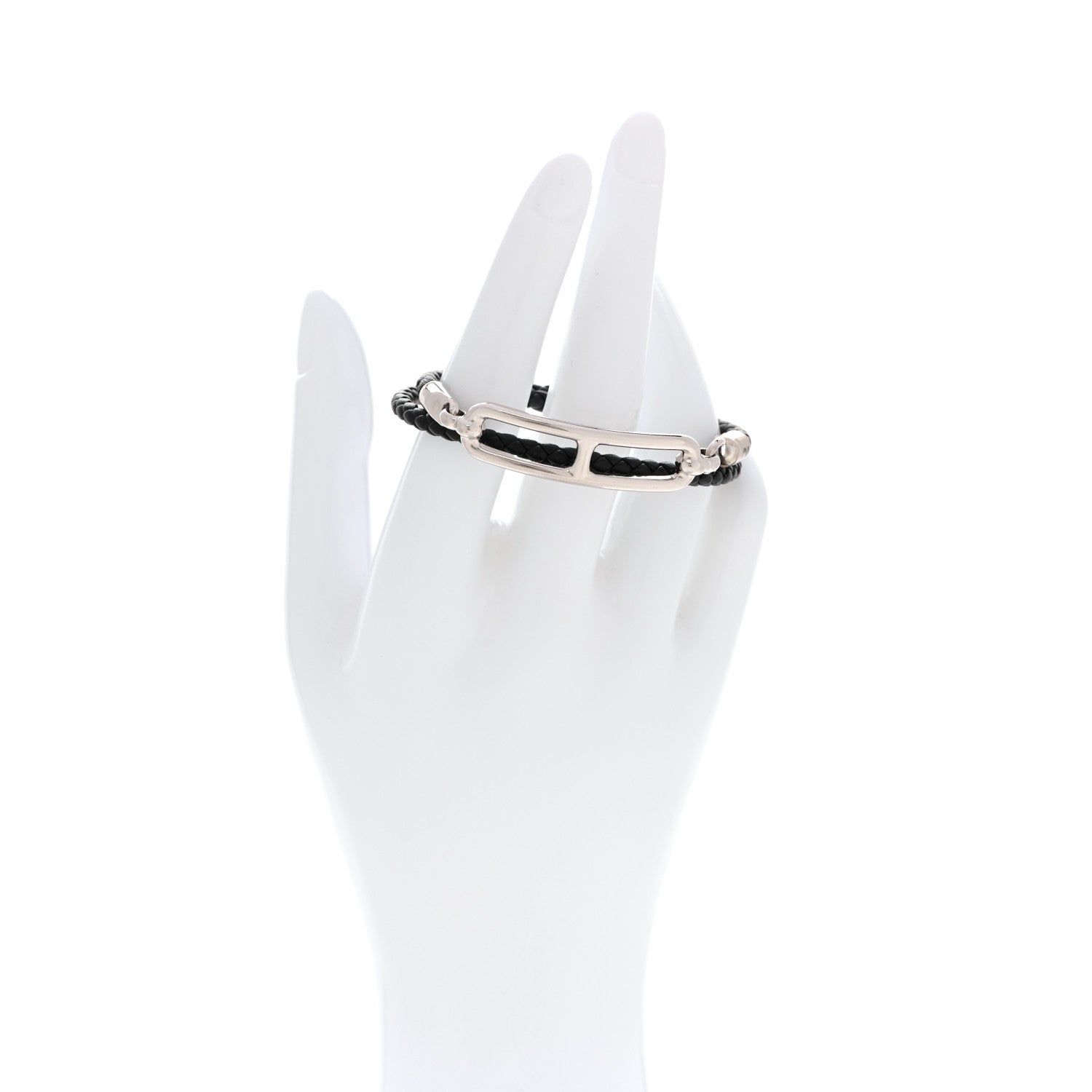 Hermes Swift Roulis Double Tour Bracelet Black 2 of 5