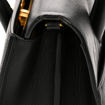 Christian Dior Grained Calfskin Large St. Honore Tote Black 14 of 14