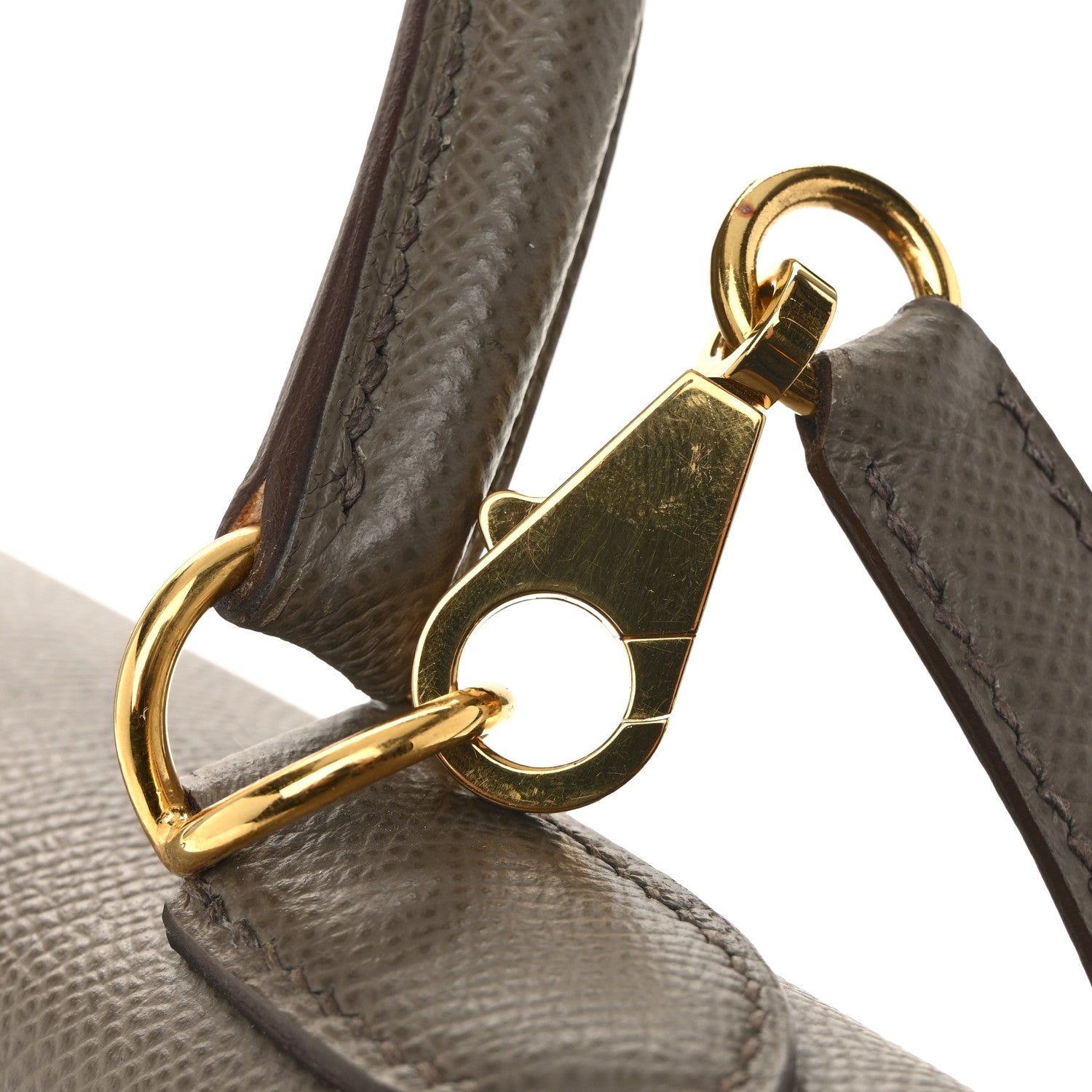 Hermes Epsom Kelly Sellier 28 Etain 11 of 18