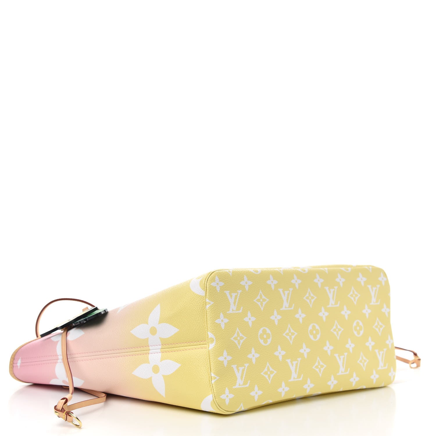 Louis Vuitton Monogram Giant By The Pool Neverfull MM Light Pink 4 of 10