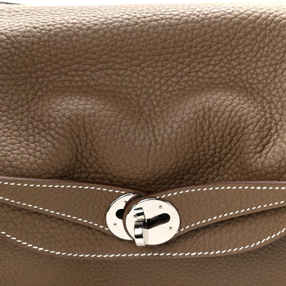 Hermes Taurillon Clemence Lindy 26 Etoupe 15 of 18