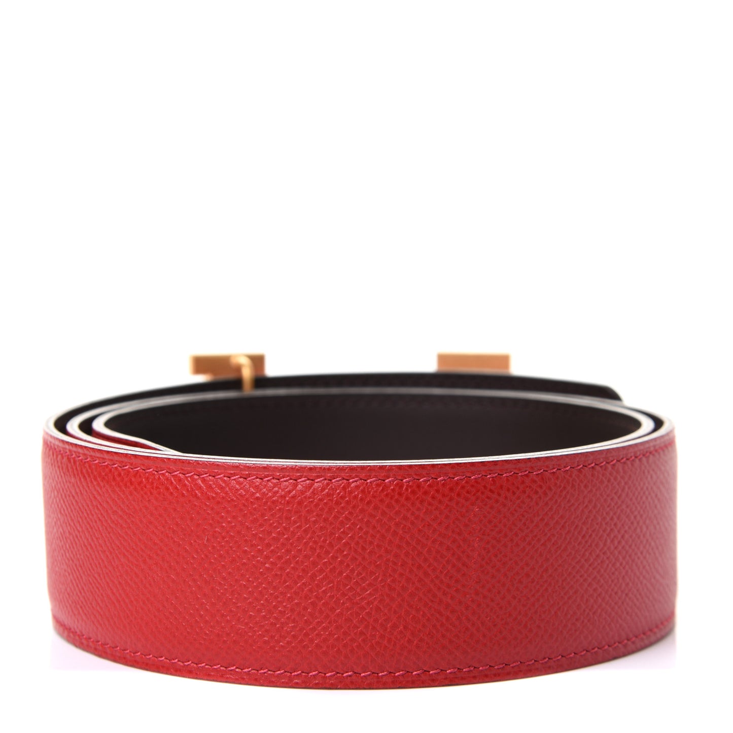Epsom Chamonix 42mm Constance 2 Belt 85 Rouge Casaque Chocolate