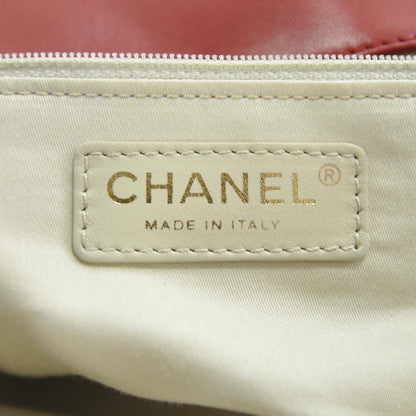 Chanel Lambskin Quilted Cruise Charm Medium Flap Red 7 of 9