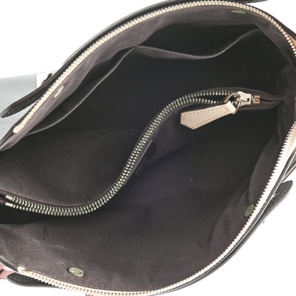 Fendi Vitello Dolce 4 Color Medium By The Way Boston Bag Verde Inglese Multicolor 5 of 10