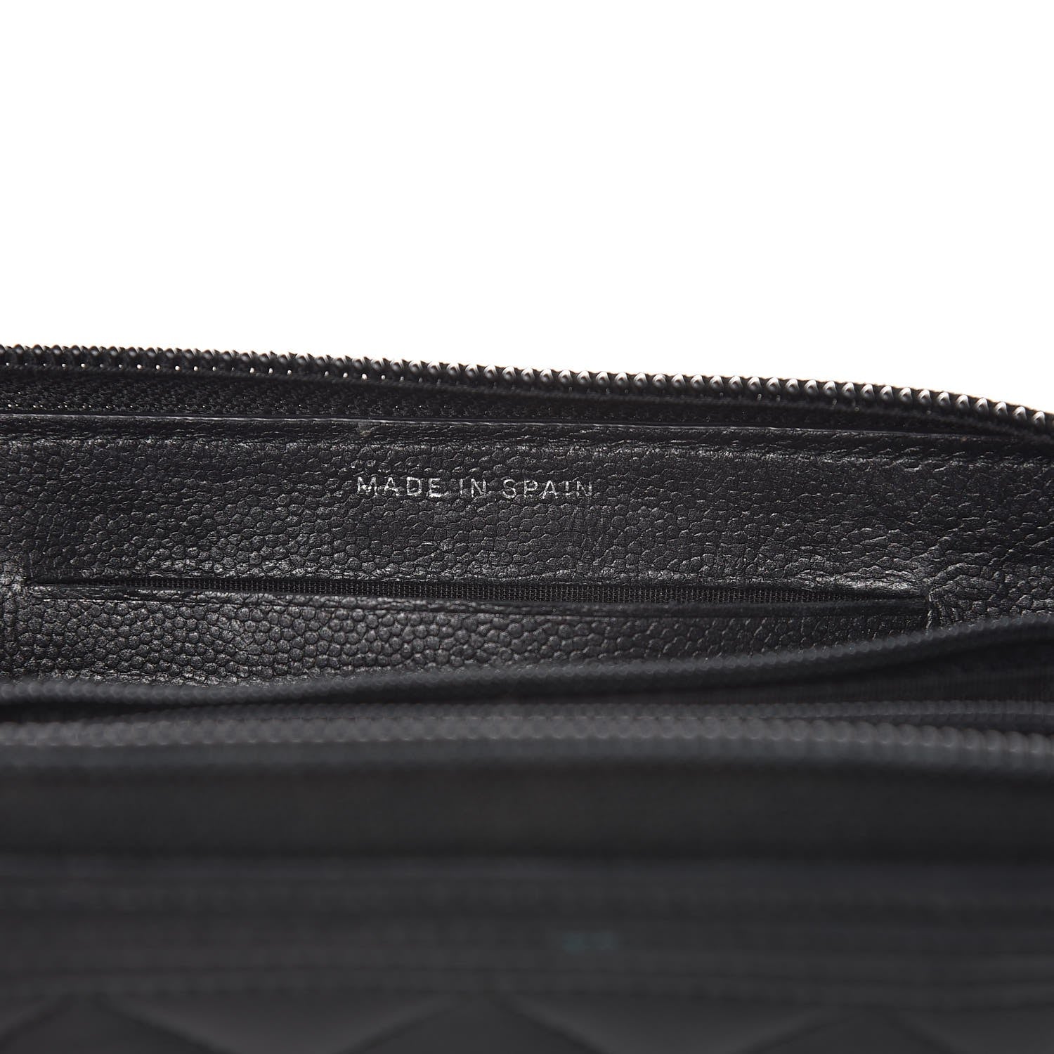 Chanel Caviar Quilted Boy Small Zip Around Wallet So Black 6 of 21