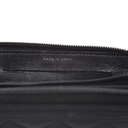 Chanel Caviar Quilted Boy Small Zip Around Wallet So Black 6 of 21