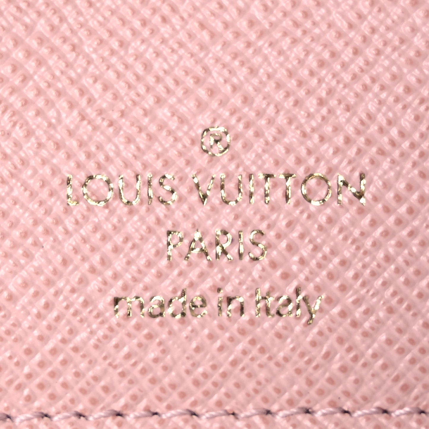Monogram Juliette Wallet Rose Ballerine