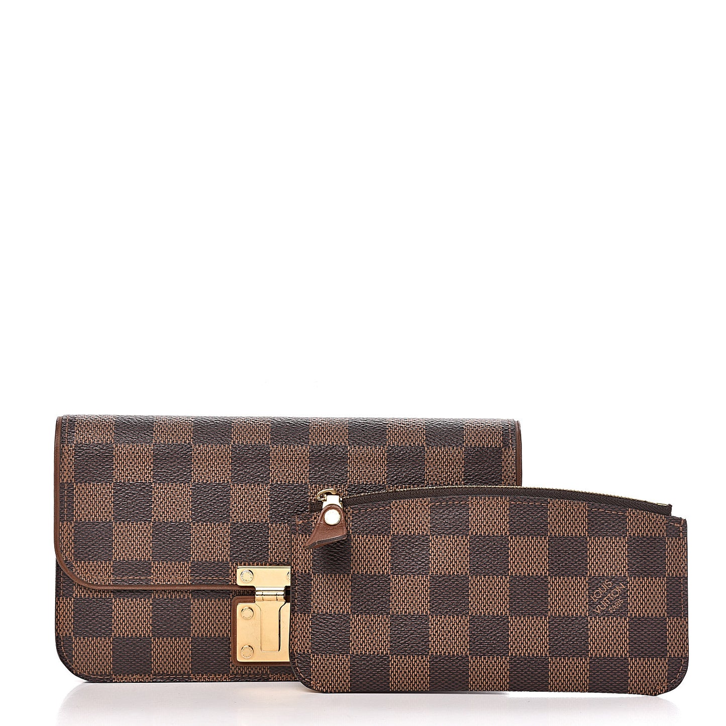 Damier Ebene Ascot Wallet
