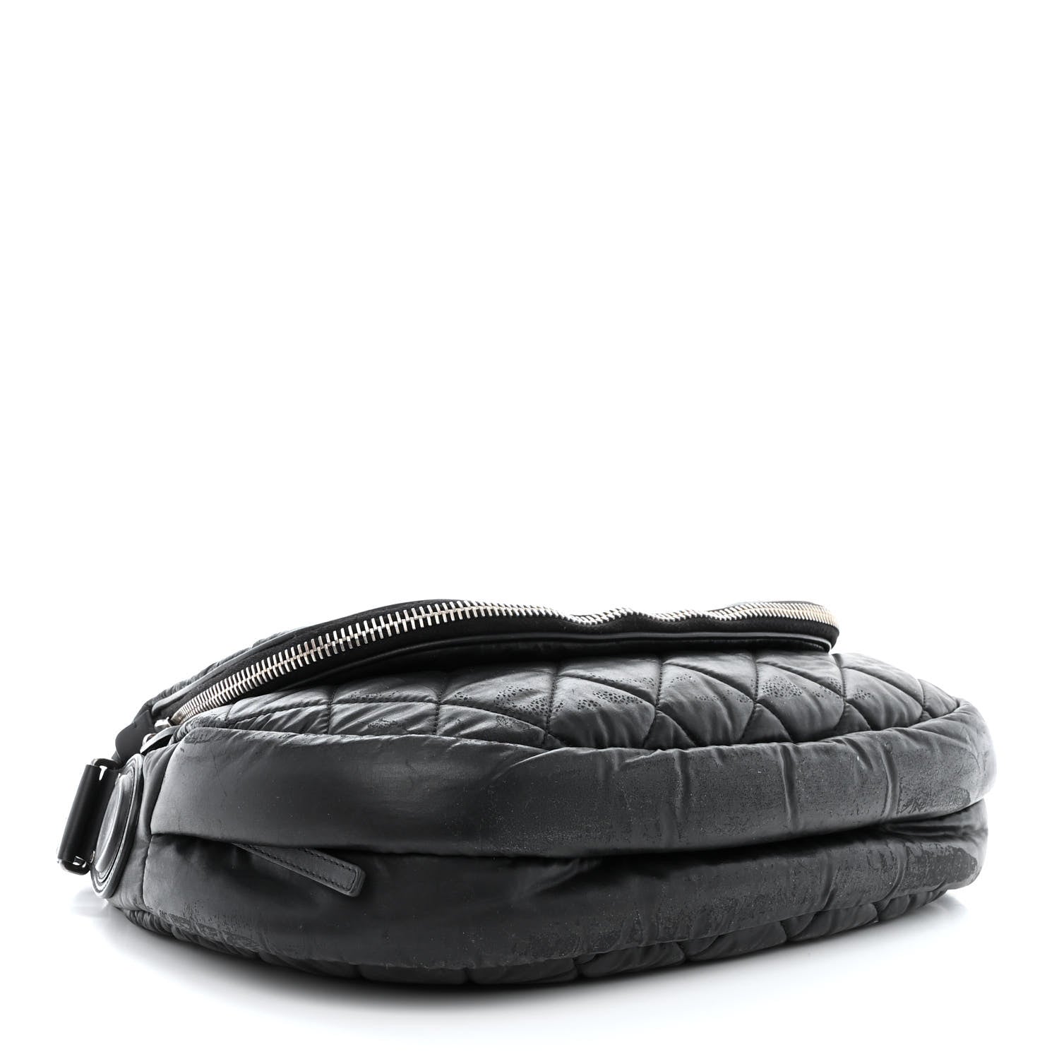 Chanel Nylon Quilted Coco Cocoon Messenger Black 4 of 16